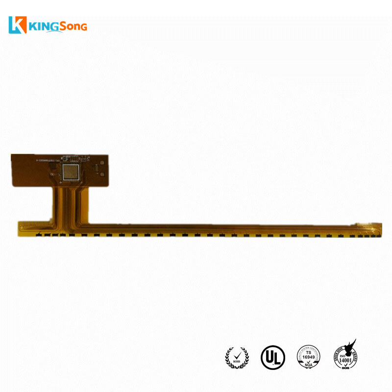 Double Sided Flexible PCB Prototype With Steel Slice Stiffener