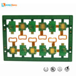 4 Layer FPC + FR4 Combined Rigid Flexible PCB Manufacturer