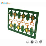 4 Layer FPC + FR4 Combined Rigid Flexible PCB Manufacturer