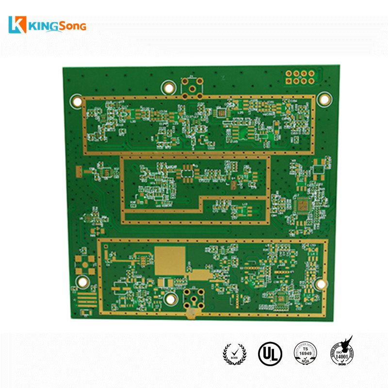 Custom 6 Layers Rogers + FR4 Mix Stack Up PCB Circuit Board Manufacturing