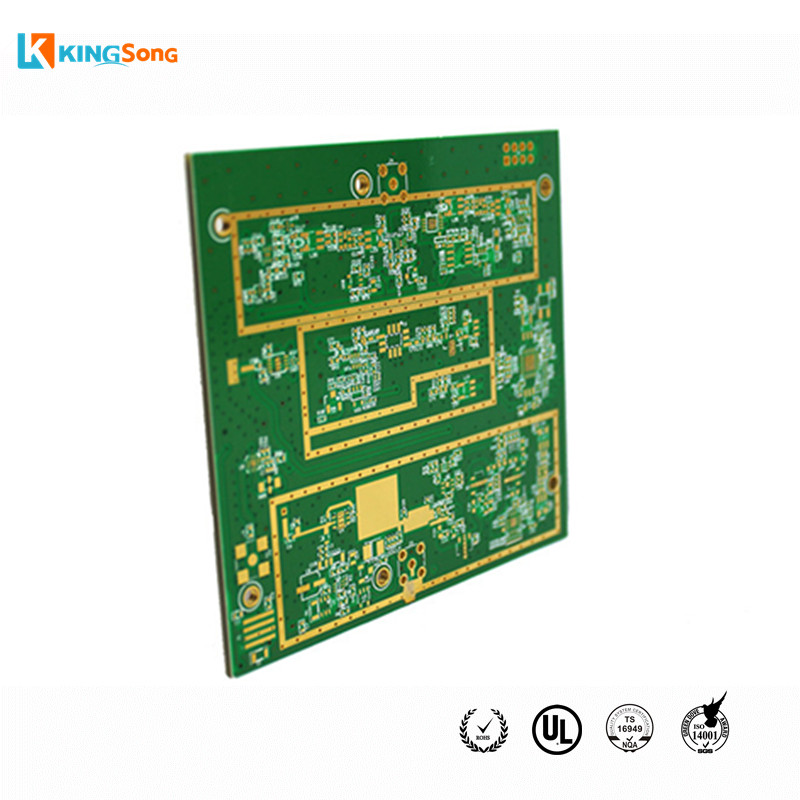 Custom 6 Layers Rogers + FR4 Mix Stack Up PCB Circuit Board Manufacturing