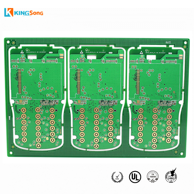 6 Layers Impedance Controls & Immersion Gold Treatment Designing Circuit Boards