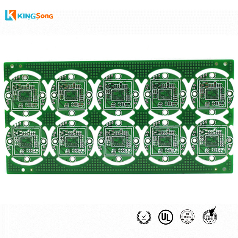 FR4 4 Layers Impedance Control & HASL Surface Finishing PCB Prototype Fabrication