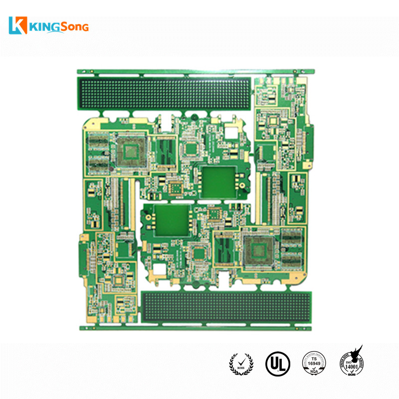 4 Layers High Density PCB Layout With Immersion Gold Pads