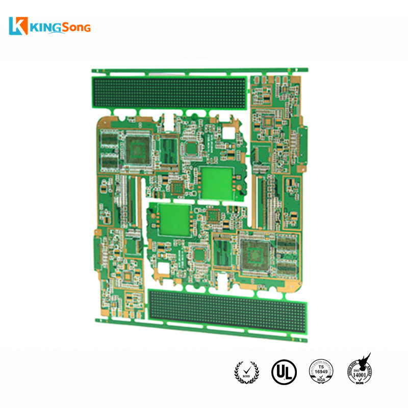 4 Layers High Density PCB Layout With Immersion Gold Pads