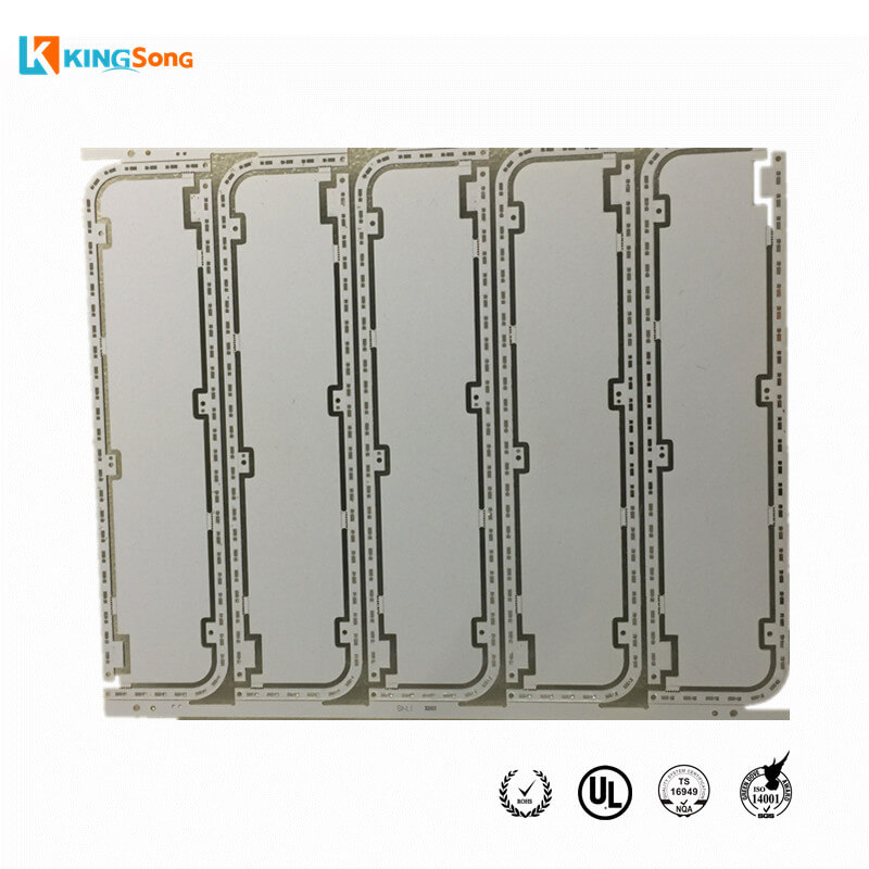 White Solder Mask FR4 LED PCB Board Manufacturing